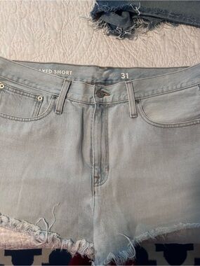 J.Crew Light Wash Denim Cutoff Shorts, Size 31